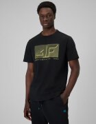 4F Tricou regular cu imprimeu pentru bărbați - M