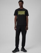 4F Tricou regular cu imprimeu pentru bărbați - M
