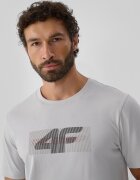 4F Tricou regular cu imprimeu pentru bărbați - S