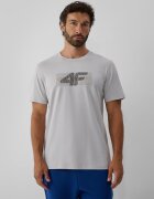 4F Tricou regular cu imprimeu pentru bărbați - S