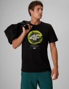 4F Tricou regular cu imprimeu pentru bărbați - L
