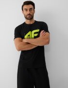 4F Tricou regular cu imprimeu pentru bărbați - M