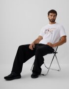 4F Tricou regular cu imprimeu pentru bărbați - S