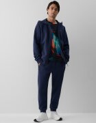 4F Tricou regular cu imprimeu pentru bărbați - L