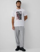 4F Tricou regular cu imprimeu pentru bărbați - XL
