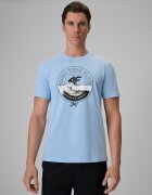 4F Tricou regular cu imprimeu pentru bărbați - S