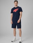 4F Tricou regular cu imprimeu pentru bărbați - M
