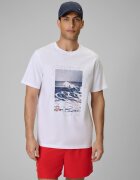 4F Tricou regular cu imprimeu pentru bărbați - S