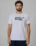 4F Tricou regular cu imprimeu pentru bărbați - L