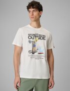 4F Tricou regular cu imprimeu pentru bărbați - S