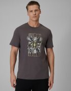 4F Tricou regular cu imprimeu pentru bărbați - XL
