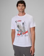 4F Tricou regular cu imprimeu pentru bărbați - XXL