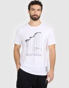 4F Tricou regular cu imprimeu pentru bărbați - XXL