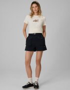 4F Tricou regular cu imprimeu pentru femei - alb XL