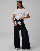 4F Tricou regular cu imprimeu pentru femei - crem XXL