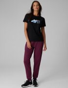 4F Tricou regular cu imprimeu pentru femei - M