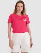 4F Tricou regular cu imprimeu pentru femei - XS