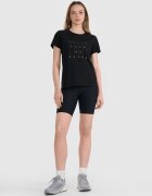 4F Tricou regular cu imprimeu pentru femei - XS