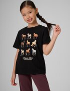 4F Tricou regular cu imprimeu pentru fete - 122