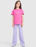 4F Tricou regular cu imprimeu pentru fete - 164