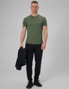 4F Tricou regular de antrenament cu uscare rapidă pentru bărbați - kaki M