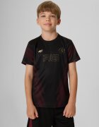 4F Tricou regular fotbal pentru băieți JUNIOR | Robert Lewandowski - 134/140 (8-10 ani)