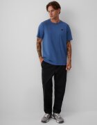 4F Tricou regular simplu bărbați (3-pack) - gri+negru+bleumarin S
