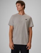 4F Tricou regular simplu bărbați - M