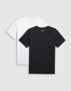 4F Tricou regular simplu pentru bărbați (2-pack) - M