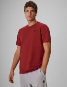 4F Tricou regular simplu pentru bărbați - burgundy XL