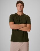 4F Tricou regular simplu pentru bărbați - kaki S