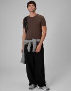4F Tricou regular simplu pentru bărbați - maro L