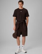 4F Tricou regular simplu pentru bărbați | Robert Lewandowski - maro XL