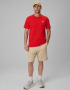 4F Tricou regular simplu pentru bărbați - roșu M