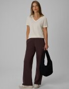 4F Tricou regular simplu pentru femei - crem XS