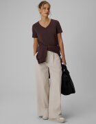 4F Tricou regular simplu pentru femei - maro XS