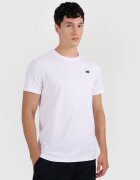 4F Tricou regular unicolor pentru bărbați (2-pack) - alb+negru XXL
