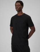 4F Tricou regular unicolor pentru bărbați - S