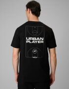 4F Tricou relaxed cu imprimeu bărbați - M