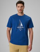 4F Tricou relaxed cu imprimeu pentru bărbați - S