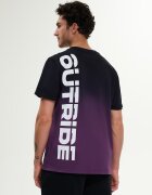 4F Tricou relaxed cu imprimeu pentru bărbați - L