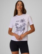 4F Tricou relaxed cu imprimeu pentru femei - M