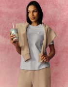 4F Tricou relaxed cu imprimeu pentru femei - S