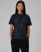 4F Tricou relaxed cu imprimeu pentru femei - L