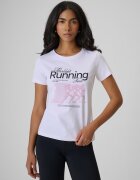4F Tricou slim cu imprimeu damă - XS
