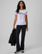 4F Tricou slim cu imprimeu damă - XS