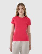4F Tricou slim cu modal pentru femei - XS