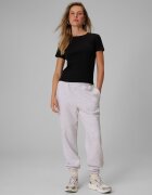 4F Tricou slim din tricot reiat pentru femei - M