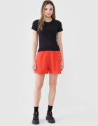 4F Tricou slim din tricot striat pentru femei - XS