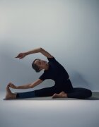 4F Tricou slim pentru yoga cu uscare rapidă pentru femei - S